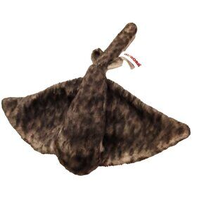 Aurora World Manta Ray Plush Toy Gray Black